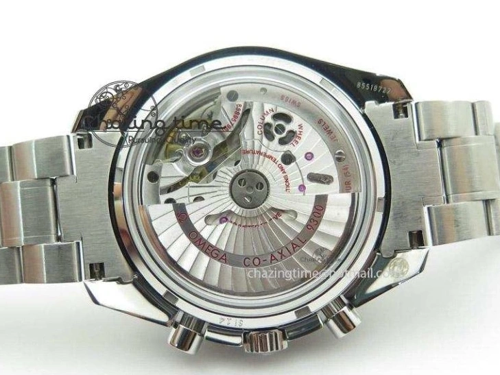 0728 Efficient Speedmaster Professional Moonwatch Chrono AXF Best Edition On SS Bracelet A 8286